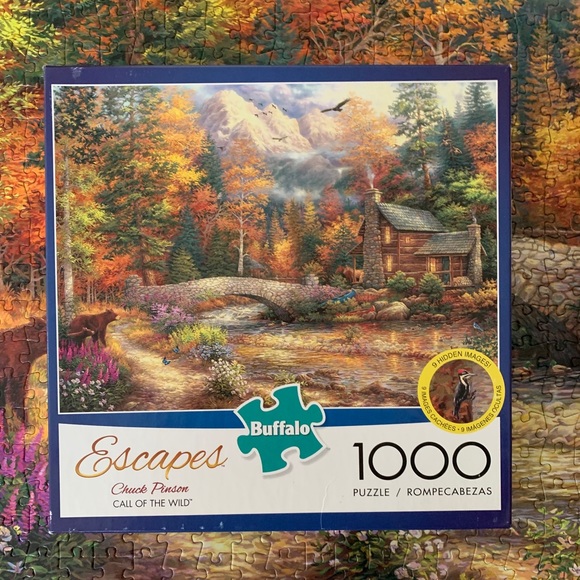 Escapes Buffalo puzzle 1000 pieces - Picture 1 of 3